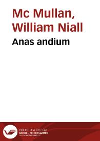 Anas andium