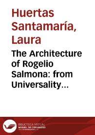 The Architecture of Rogelio Salmona: from Universality to Local Identity