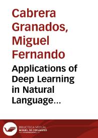 Applications of Deep Learning in Natural Language Processing for Information Extraction on German Language Documents