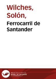 Ferrocarril de Santander