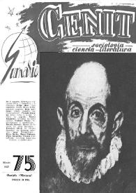 Cenit : Revista de Sociología, Ciencia y Literatura. Año VII, núm. 75, marzo 1957