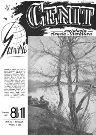 Cenit : Revista de Sociología, Ciencia y Literatura. Año VII, núm. 81, septiembre 1957