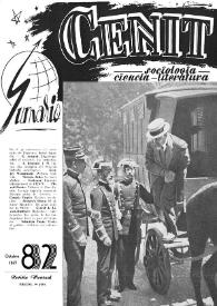 Cenit : Revista de Sociología, Ciencia y Literatura. Año VII, núm. 82, octubre 1957