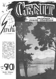 Cenit : Revista de Sociología, Ciencia y Literatura. Año VIII, núm. 90, junio 1958