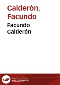 Facundo Calderón