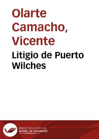Litigio de Puerto Wilches
