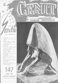 Cenit : Revista de Sociología, Ciencia y Literatura. Año XIII, núm. 147, marzo 1963
