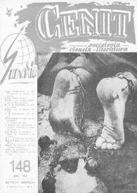 Cenit : Revista de Sociología, Ciencia y Literatura. Año XIII, núm. 148, abril 1963
