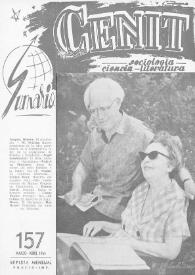 Cenit : Revista de Sociología, Ciencia y Literatura. Año XIV, núm. 157, marzo-abril 1964