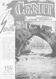 Cenit : Revista de Sociología, Ciencia y Literatura. Año XIV, núm. 159, julio-agosto 1964
