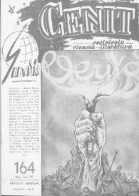 Cenit : Revista de Sociología, Ciencia y Literatura. Año XV, núm. 164, mayo-junio 1965