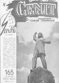 Cenit : Revista de Sociología, Ciencia y Literatura. Año XV, núm. 165, julio-agosto 1965