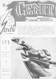Cenit : Revista de Sociología, Ciencia y Literatura. Año XVII, núm. 175, marzo-abril 1967