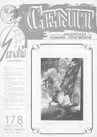 Cenit : Revista de Sociología, Ciencia y Literatura. Año XVII, núm. 178, septiembre-octubre 1967
