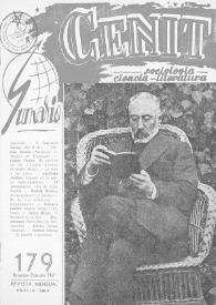 Cenit : Revista de Sociología, Ciencia y Literatura. Año XVII, núm. 179, noviembre-diciembre 1967