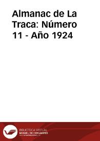 Almanac de La Traca: Número 11 - Año 1924