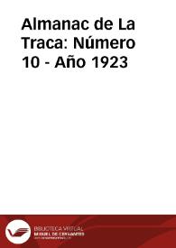 Almanac de La Traca: Número 10 - Año 1923