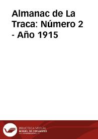 Almanac de La Traca: Número 2 - Año 1915
