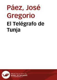 El Telégrafo de Tunja