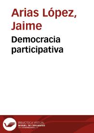 Democracia participativa 