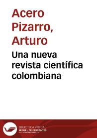 Una nueva revista científica colombiana
