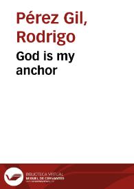 God is my anchor