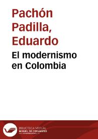 El modernismo en Colombia