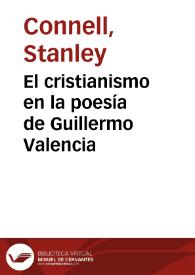 El cristianismo en la poesía de Guillermo Valencia