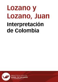Interpretación de Colombia