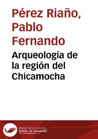 Arqueología de la región del Chicamocha
