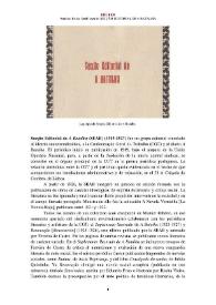 Secção Editorial de A Batalha (SEAB) (1919-1927) [Semblanza]