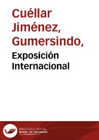 Exposición Internacional