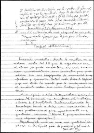 Carta de José María Ots a Rafael Altamira. Sevilla, 24 de marzo de 1924
