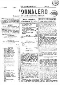 El Jornalero : semanario defensor de los intereses del obrero (Alcoy). Año 1, núm. 13, 14 de diciembre de 1889