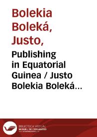 Publishing in Equatorial Guinea