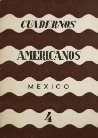 Cuadernos americanos. Año XVIII, vol. CV, núm. 4, julio-agosto de 1959