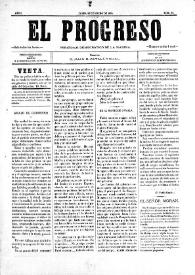 El Progreso : Periódico Democrático de la Marina. Núm. 22, 22 de enero de 1885