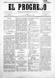 El Progreso : Periódico Democrático de la Marina. Núm. 30, 19 de marzo de 1885