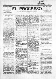El Progreso : Periódico Democrático de la Marina. Núm. 40, 23 de abril de 1885