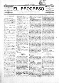 El Progreso : Periódico Democrático de la Marina. Núm. 44, 7 de mayo de 1885