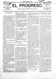 El Progreso : Periódico Democrático de la Marina. Núm. 45, 10 de mayo de 1885