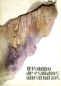 Revista Instituto de Estudios Alicantinos . Época II, núm. 1, enero 1969