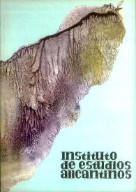 Revista Instituto de Estudios Alicantinos . Época II, núm. 3, enero 1970