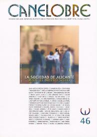 Canelobre, 46 (invierno 2001-2002). La sociedad de Alicante ante el nuevo siglo