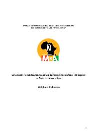 La Colección Horizontes, los manuales didácticos de la enseñanza del español en Benín pasados a la lupa