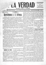 La Verdad : doctrina, crítica y combate (Villajoyosa). Núm. 12, 30 de septiembre de 1932