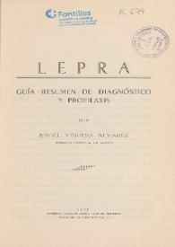 Lepra : guía-resumen de diagnóstico y profilaxis