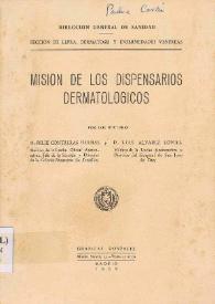 Misión de los dipsensarios dermatológicos