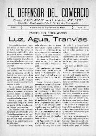 El Defensor del Comercio (Alicante). Núm. 11, 20 de septiembre de 1927