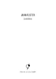 Juan Fuster : Coroinflables : [Exposición Arte en la Casa Bardín del 22 de mayo al 5 de julio de 2012]